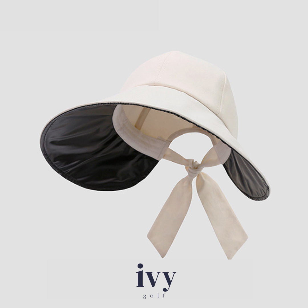 UPF50+】サンカットバックリボンキャップ – IVY golf