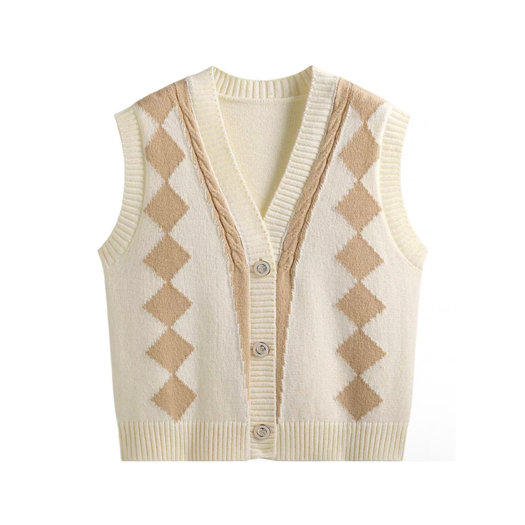 Diamond Harparnit Vest