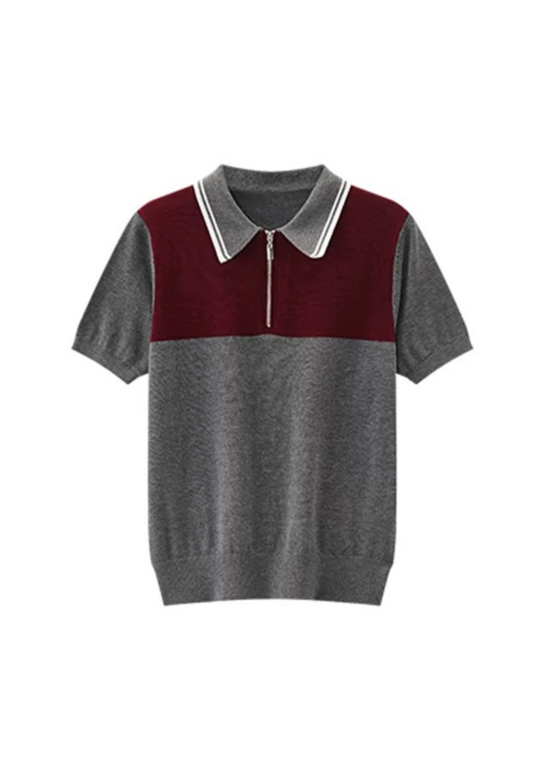 アリシアバイカラーニット – IVY golf