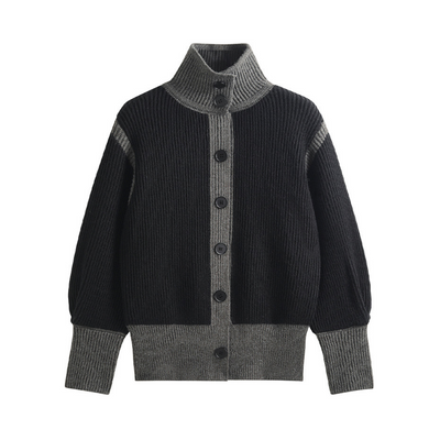 High Neck Ely Cardigan