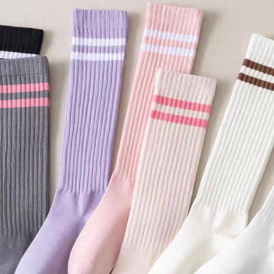 ダブルラインエミリーハイソックス