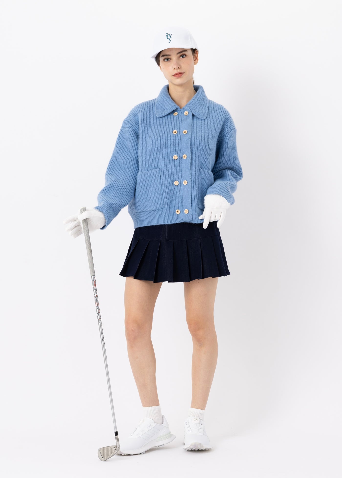 [Immediate delivery] Double button jas park cardigan