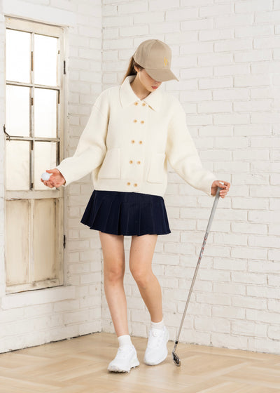 [Immediate delivery] Double button jas park cardigan