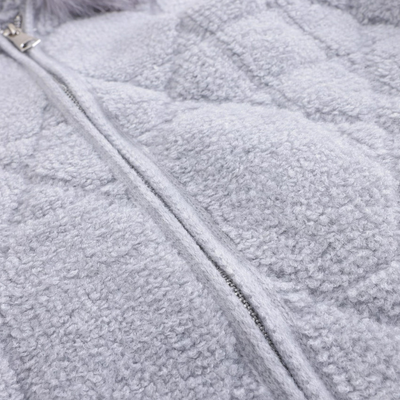 ファーフーディアリスボアブルゾン