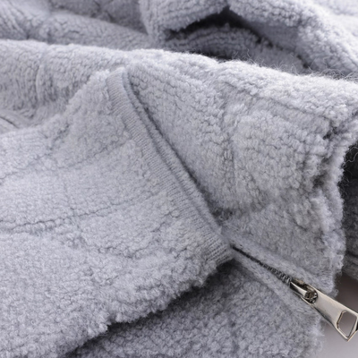 ファーフーディアリスボアブルゾン