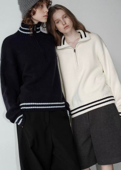 ジョージアボアハーフジップ