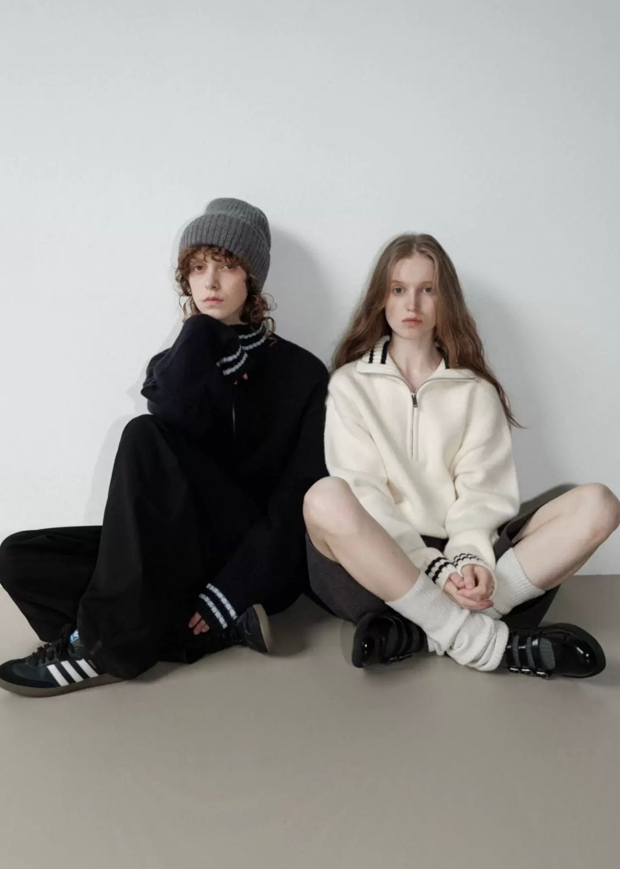 ジョージアボアハーフジップ