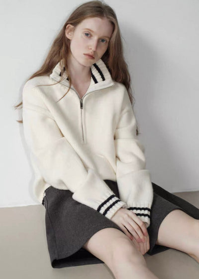 ジョージアボアハーフジップ