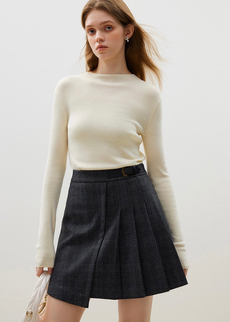 即納】ハーフプリーツオータムチェックスカート – IVY golf