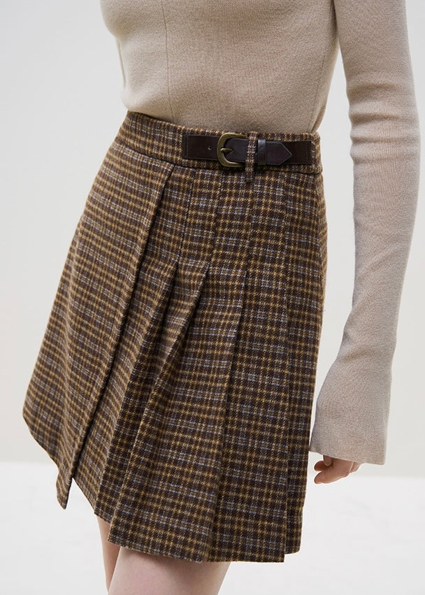 coyseioチェックハーフスカート 即納】ハーフプリーツオータムチェックスカート – IVY golf