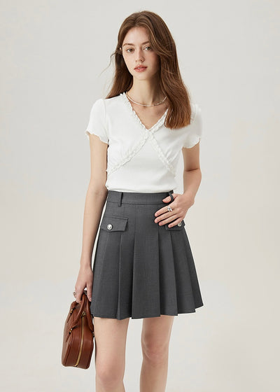 Front pleat Belcurott skirt