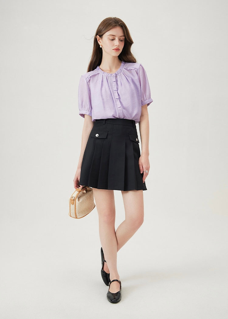 Front pleat Belcurott skirt