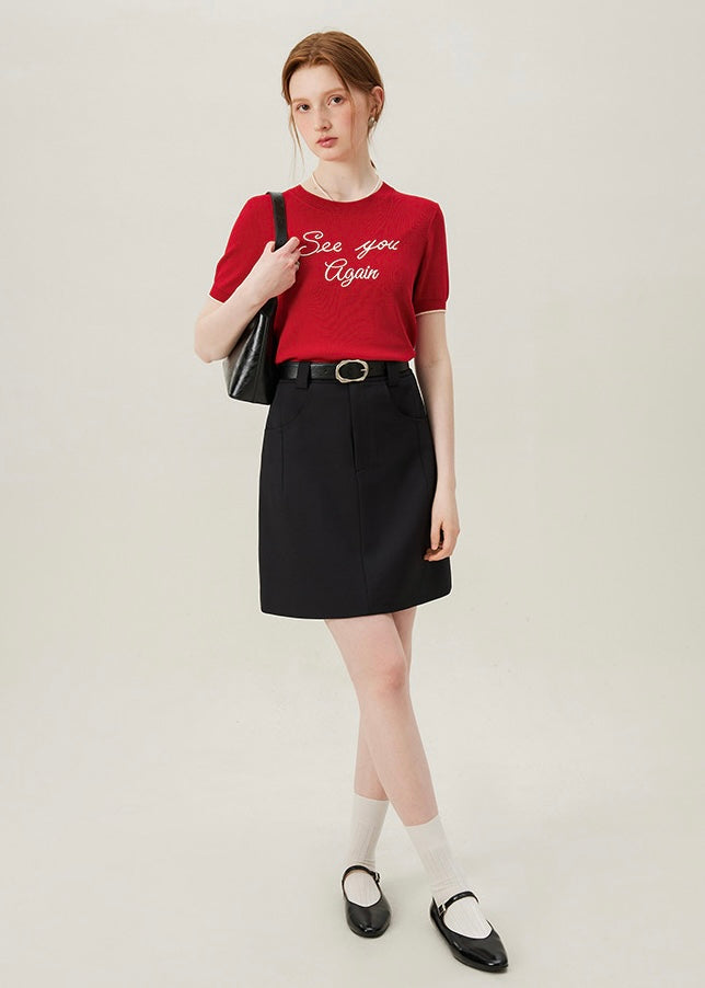 One -car jenchen box skirt