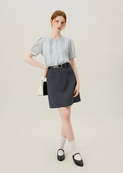 One -car jenchen box skirt