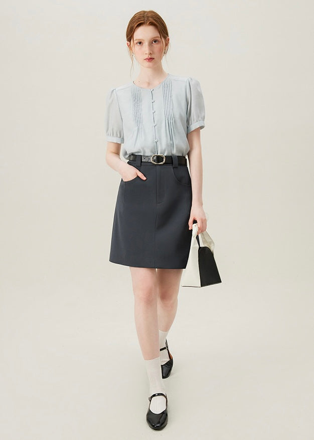 One -car jenchen box skirt