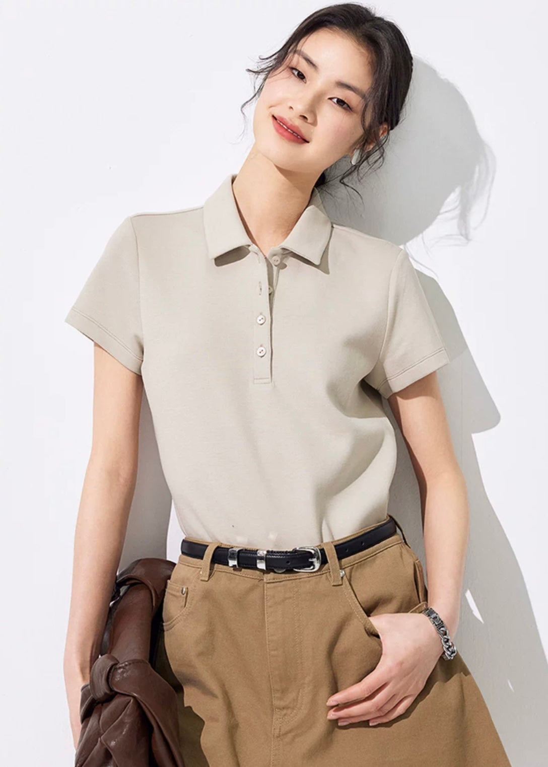 Effortless Emily polo shirt