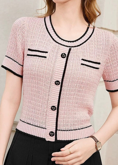 Pink Jier Cardigan