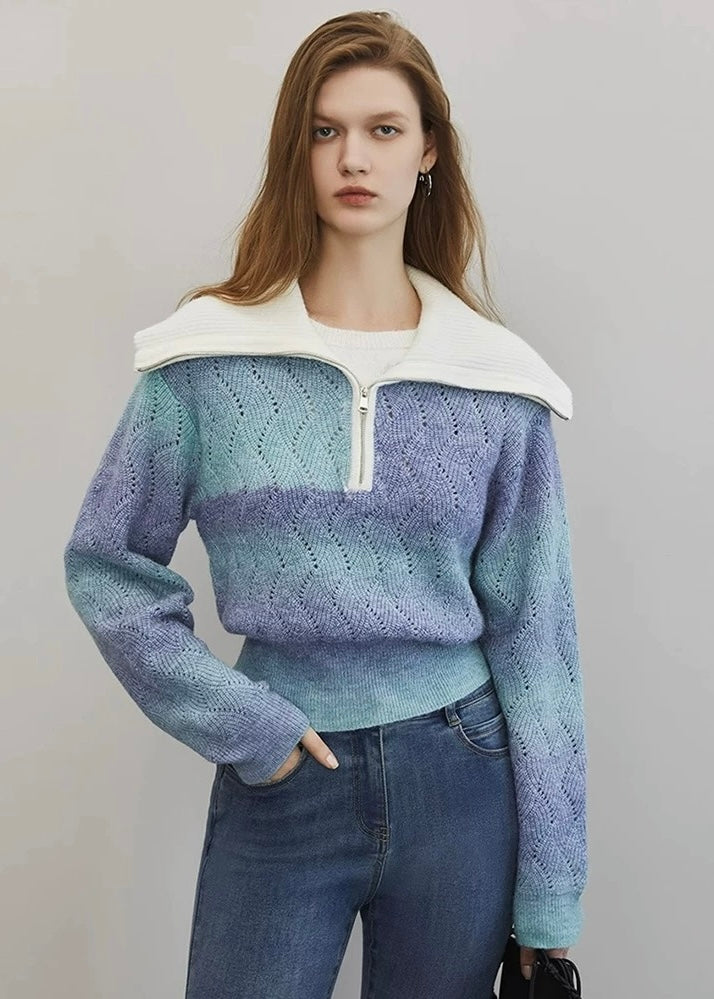 Gradient patk sweter langka