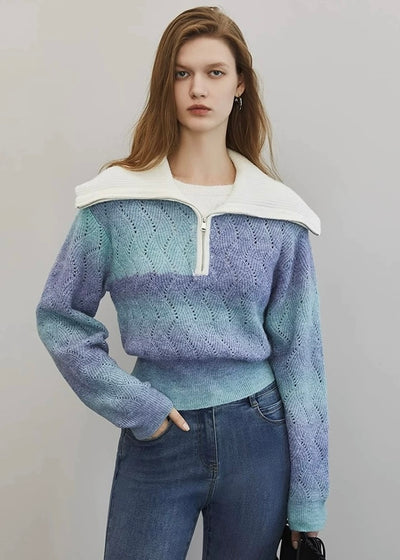 Gradient patk sweter langka