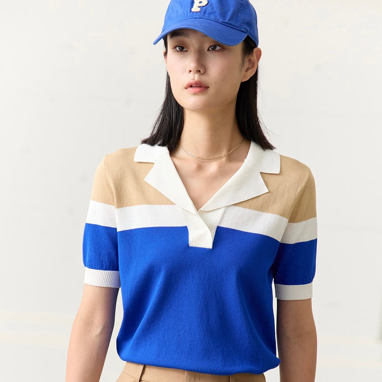 Tricolor Evaruli Polo Shirt