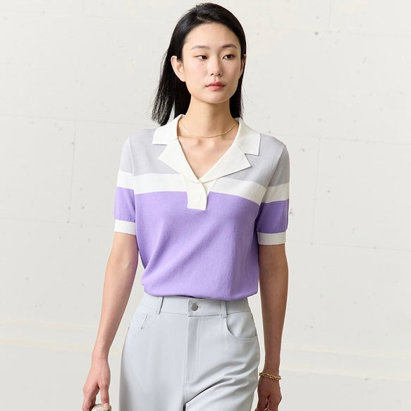 Tricolor Evaruli Polo Shirt