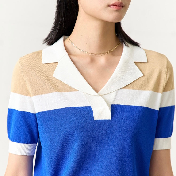 Tricolor Evaruli Polo Shirt