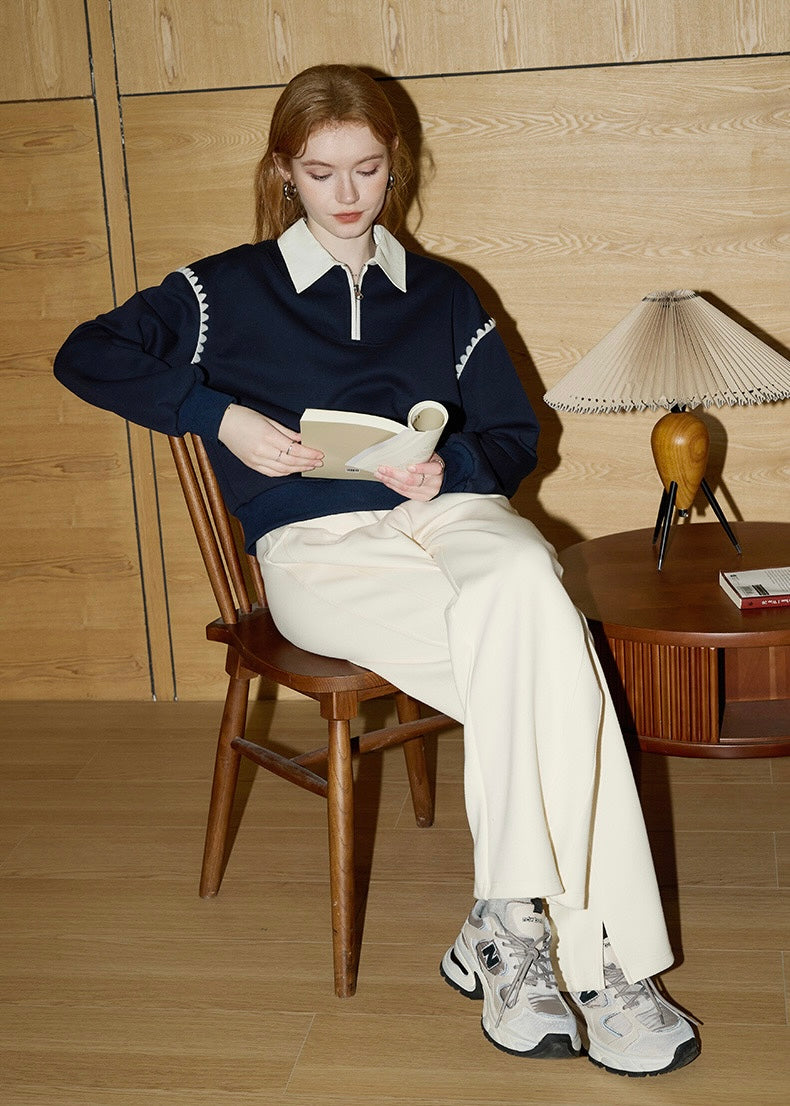 【絶品】 リラックスアリスポロトレーナー – golf IVY トップス