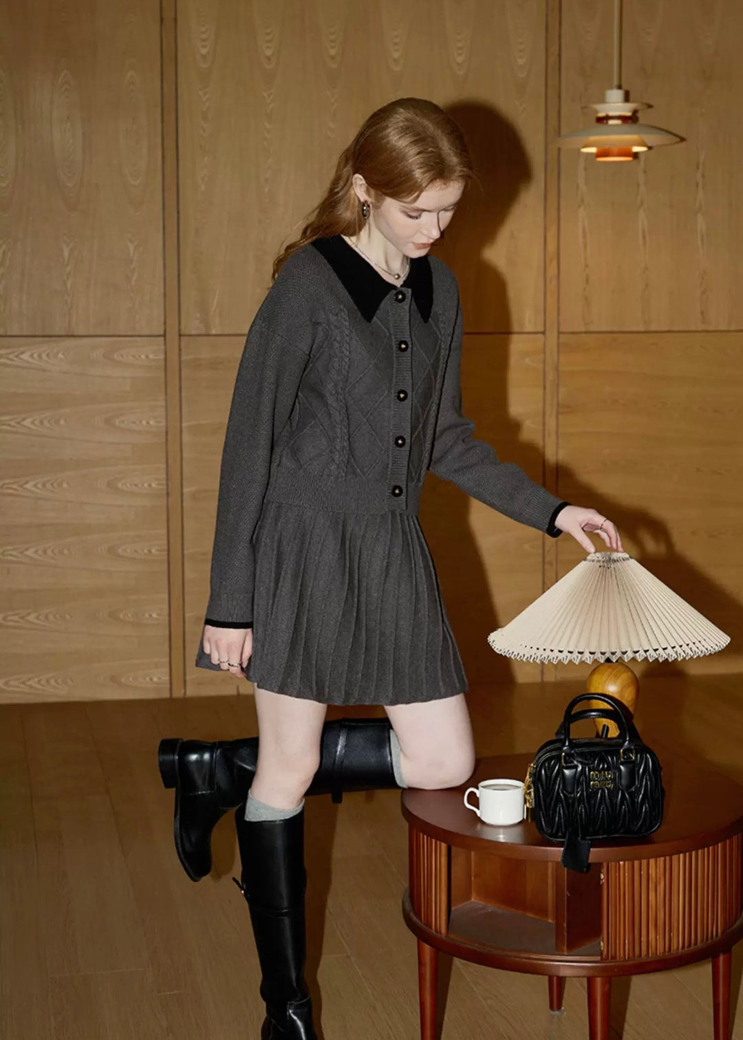 モダンヴィクトリアニットセットアップ – IVY golf