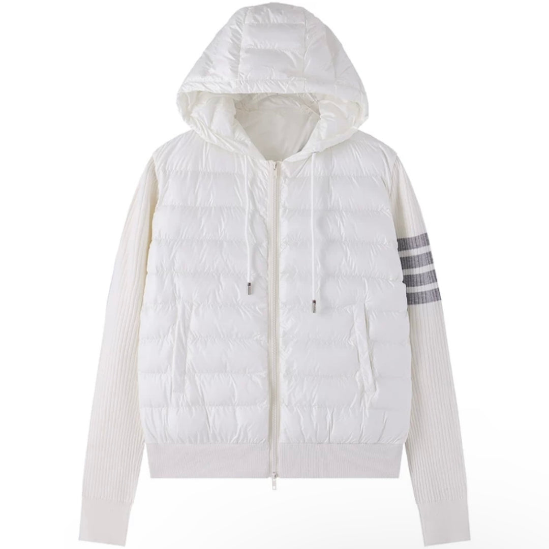 【IVY golf】フーディーパッチアンバーダウンジャケット（ブラック） 即納】フーディーパッチアンバーダウンジャケット – IVY golf