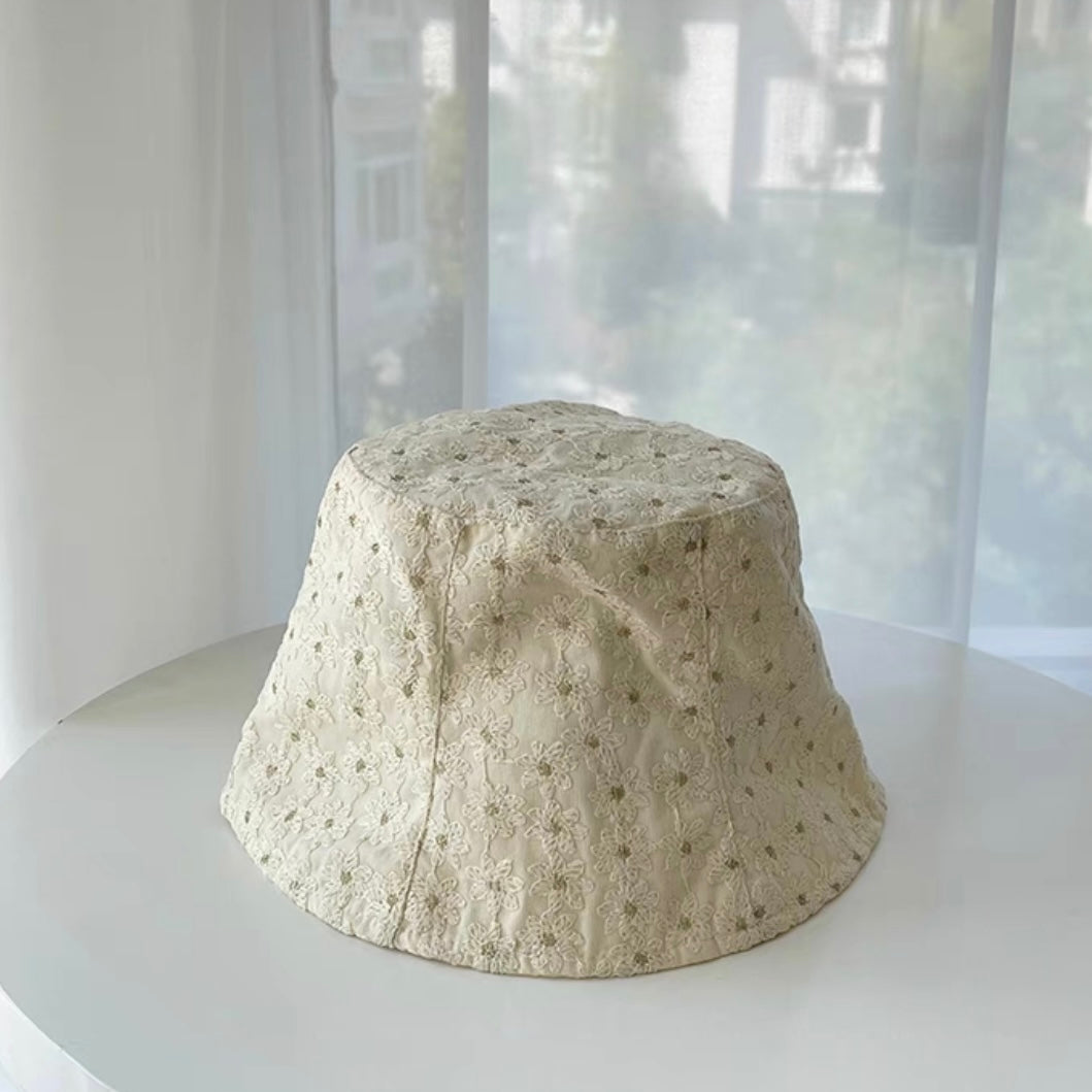 Flower lace hat