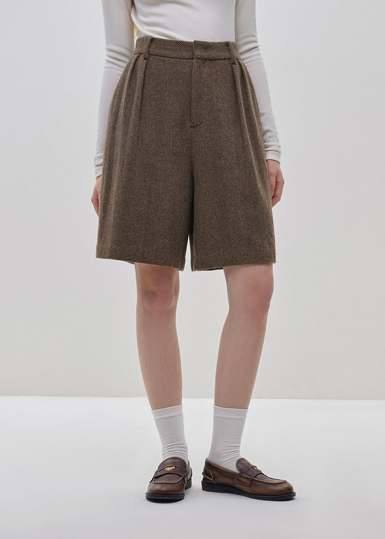 Wool Anny Half Pants