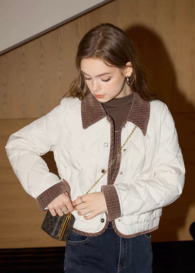 キルトコーデュロイアメリアジャケット