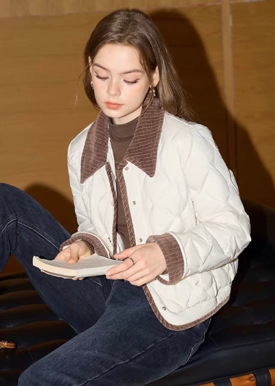 キルトコーデュロイアメリアジャケット