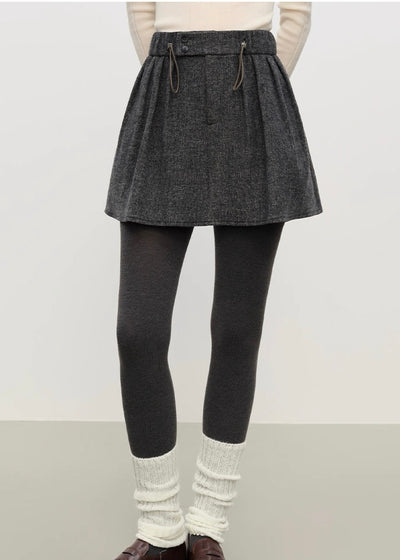 ソフィアウールタックミニスカート