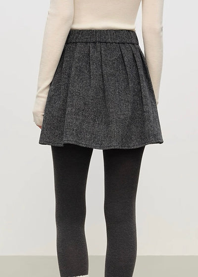 ソフィアウールタックミニスカート