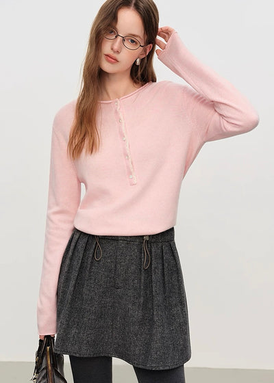 ソフィアウールタックミニスカート