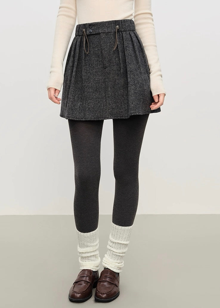 ソフィアウールタックミニスカート