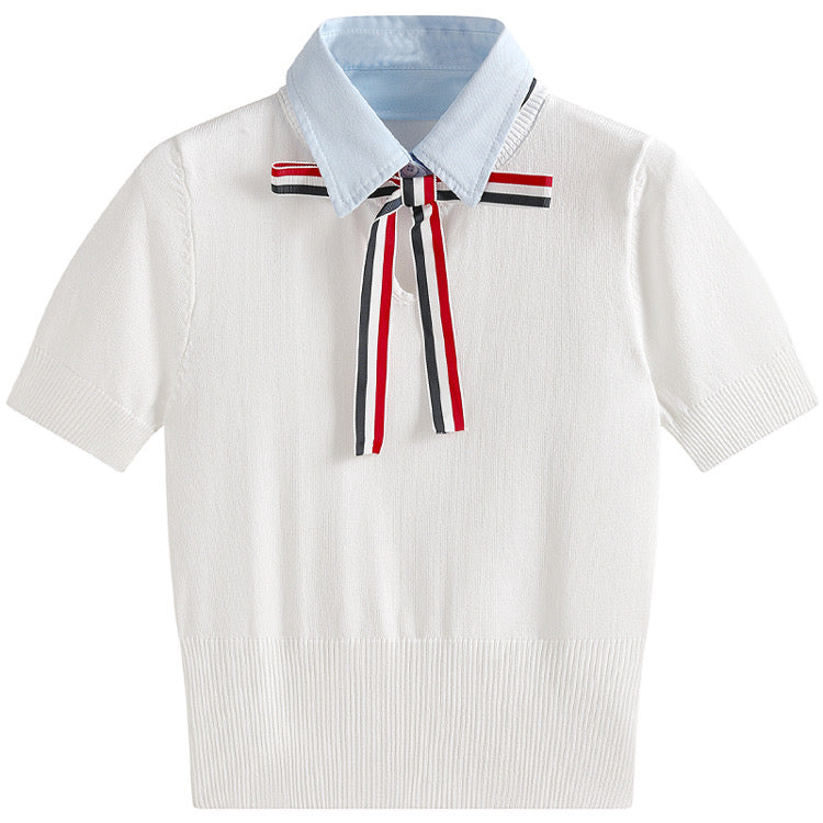 ivy golf ポロシャツ 千鳥柄ニットポロシャツ – IVY golf