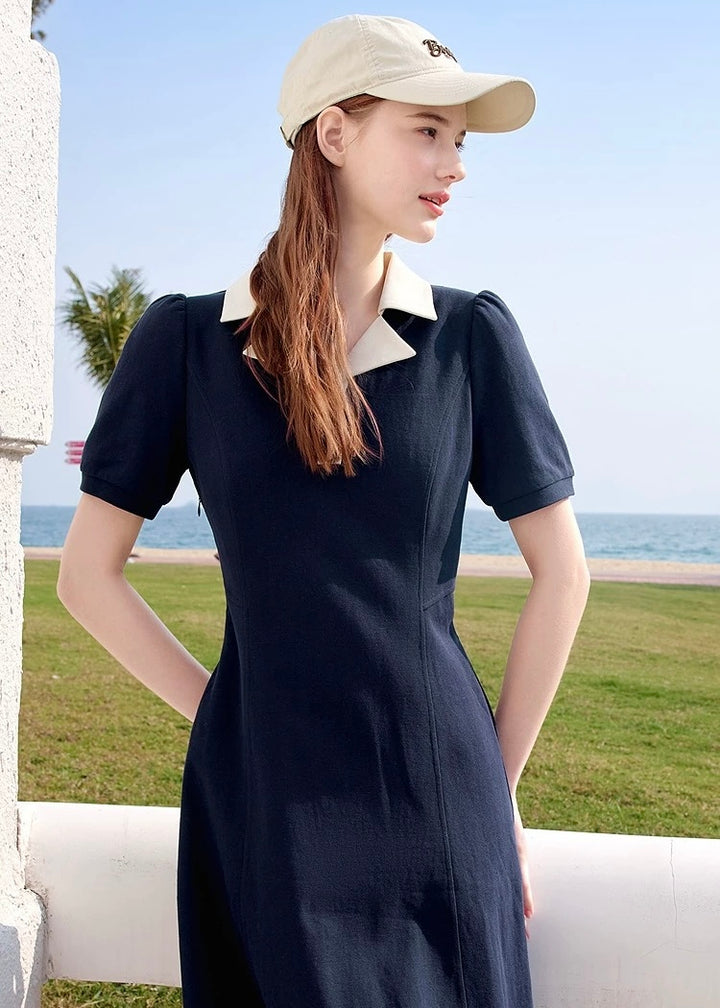 ヴィクトリアバイカラーワンピース – IVY golf