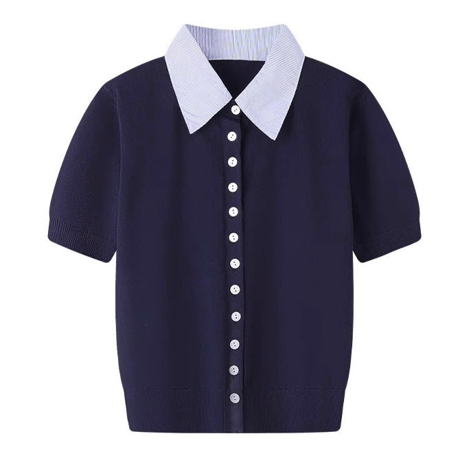 ストライプカラーニットポロシャツ – IVY golf