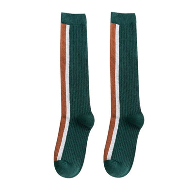 Center line high socks