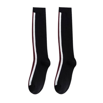 Center line high socks