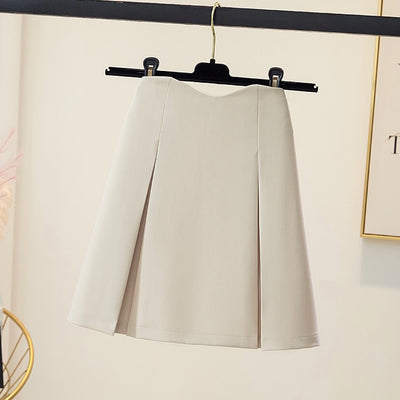 Slit box skirt